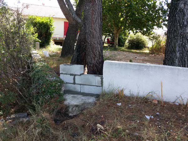 muret en construction 1
